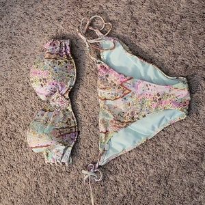 Victoria's Secret paisley bikini set